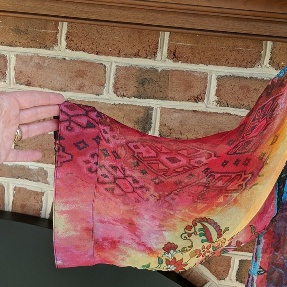 Chicos Silk jacket - Picture 4 of 6